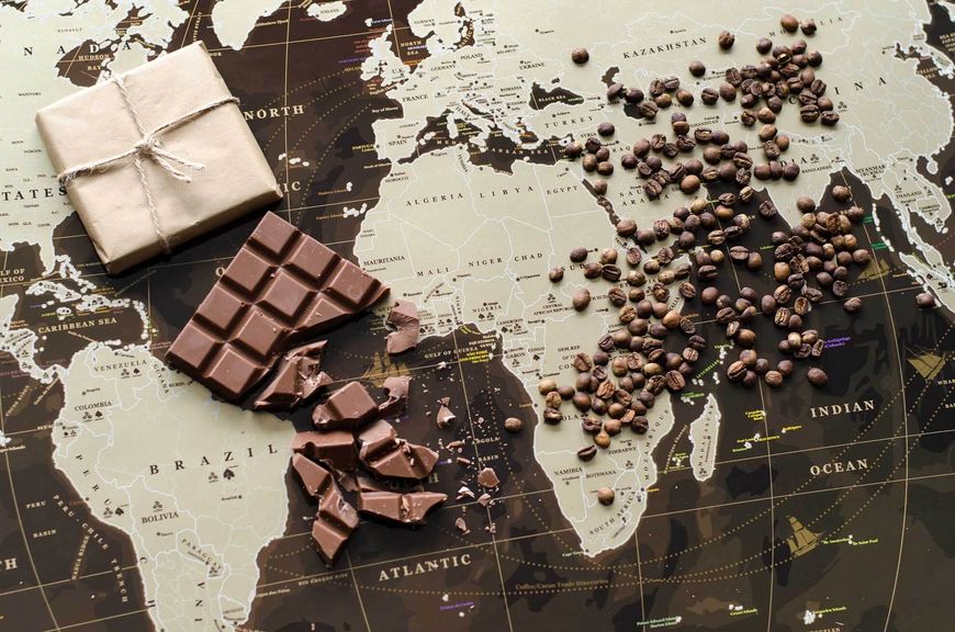 Скретч-карта "My Map Chocolate" MG-SCRTCH-03 фото